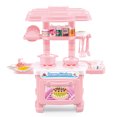 thumbnail image 1 of Kids Kitchen Prertend Role Play Toy Stand Toys Cookware Cooking Set, 1 of 1