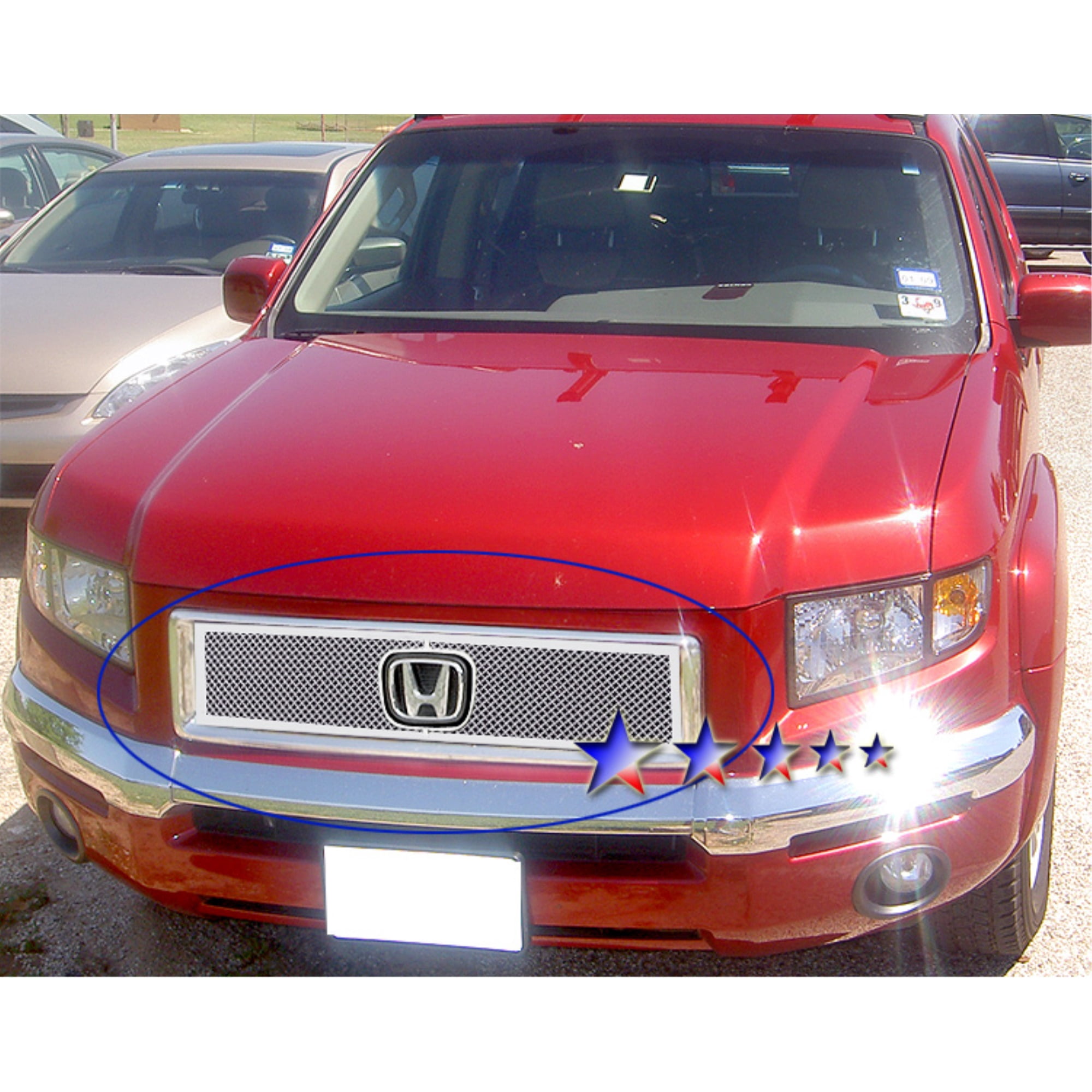 2006 Ridgeline Wrapped Honda Ridgeline Custom Grill