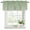 White Gray Green, variant on 2 Pack Sage Green Wildflowers Valances for Windows Bedroom Living Room Window Treatments, Modern Floral Butterfly Plant Rod Pocket Valance Drapes Short Kitchen Curtains Over Sink 60"x18"