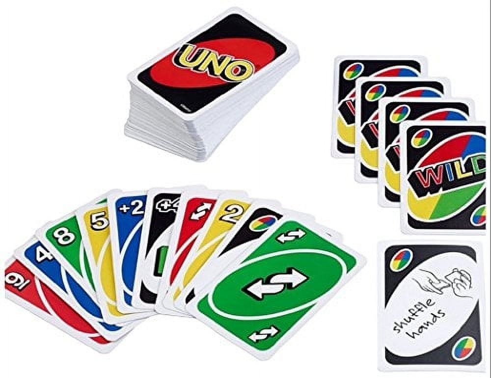 Uno Flip! and Bold Card Games - 2 games in one pack New Family Night Board  Game