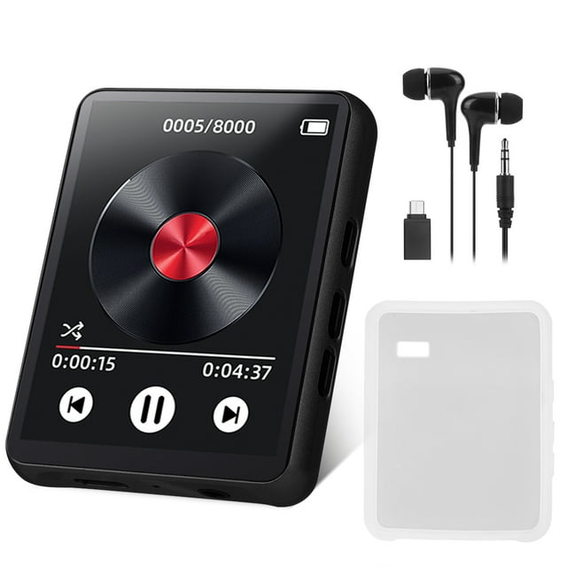 MP3 Music Player Hifi 2.4 pulgadas Pantalla táctil Compatible-Compatible5.3 Música () Blue Black