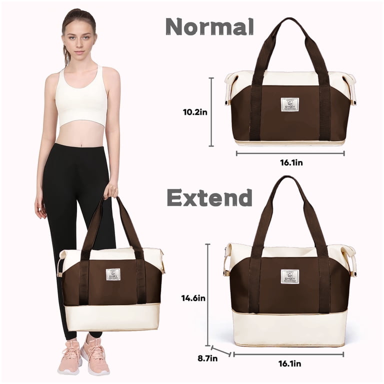 Gynky Travel Duffel Bag, Waterproof Expandable Carry-On photo 3