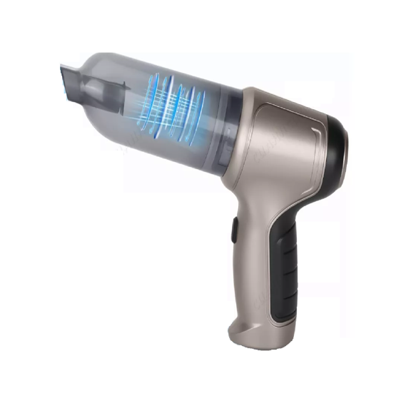 Aspirador De Mano Multiusos Para El Hogar Del Automóvil Gris