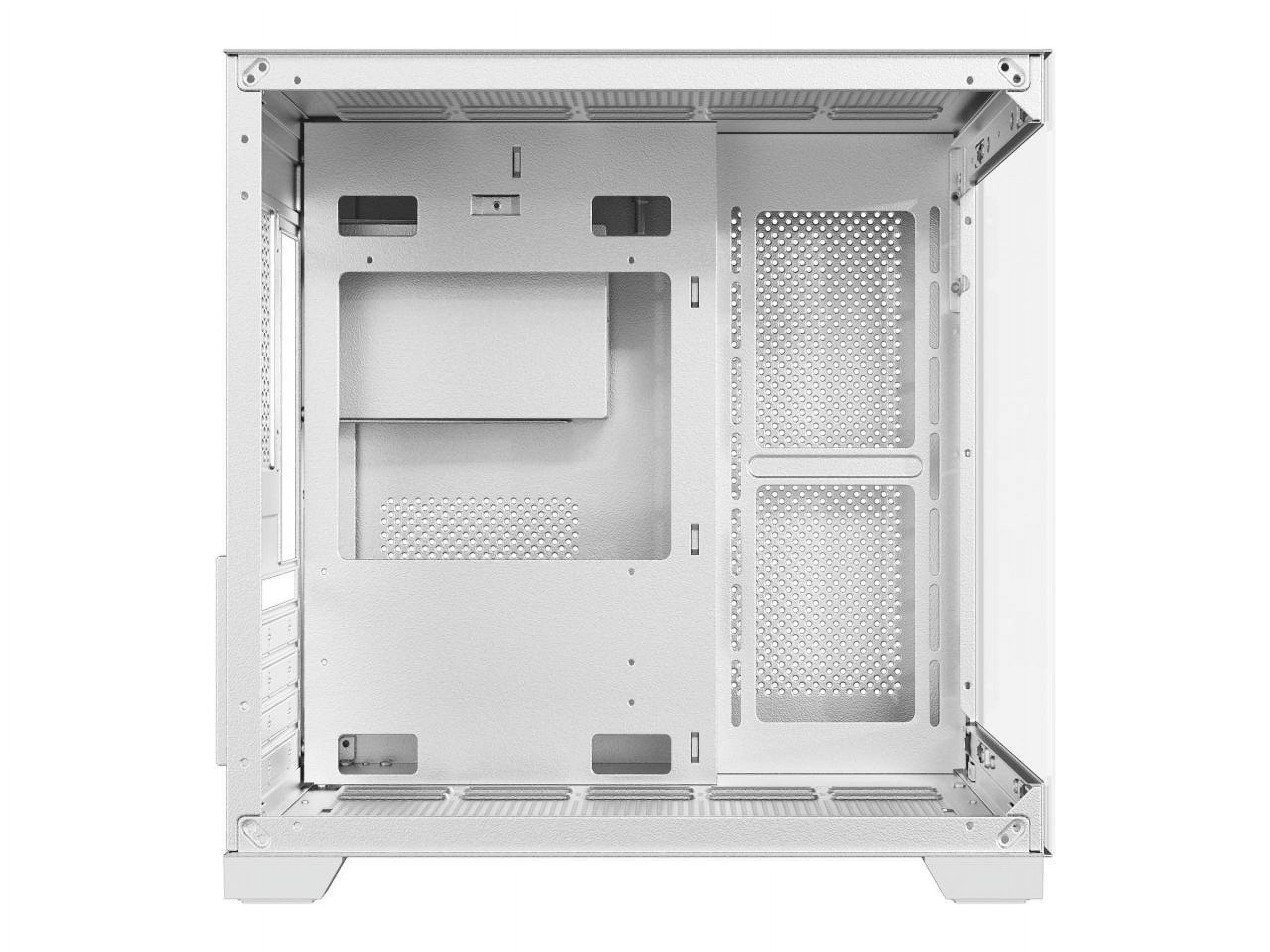 DIYPC DIY-CUBE01-W White USB3.0 Tempered Glass Micro ATX