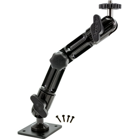 8" Heavy-Duty Multi-Angle Aluminum Mount with 4-Hole AMPS Drill Base