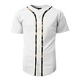 thumbnail image 2 of Ma Croix Mens Baseball Jersey Button Down Athletic Sport Uniform, 2 of 4