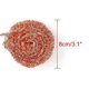 thumbnail image 2 of Estropajo en espiral de cobre, esponjas de limpieza, estropajo metálico, bola para fregar, para el hogar, 2 of 5