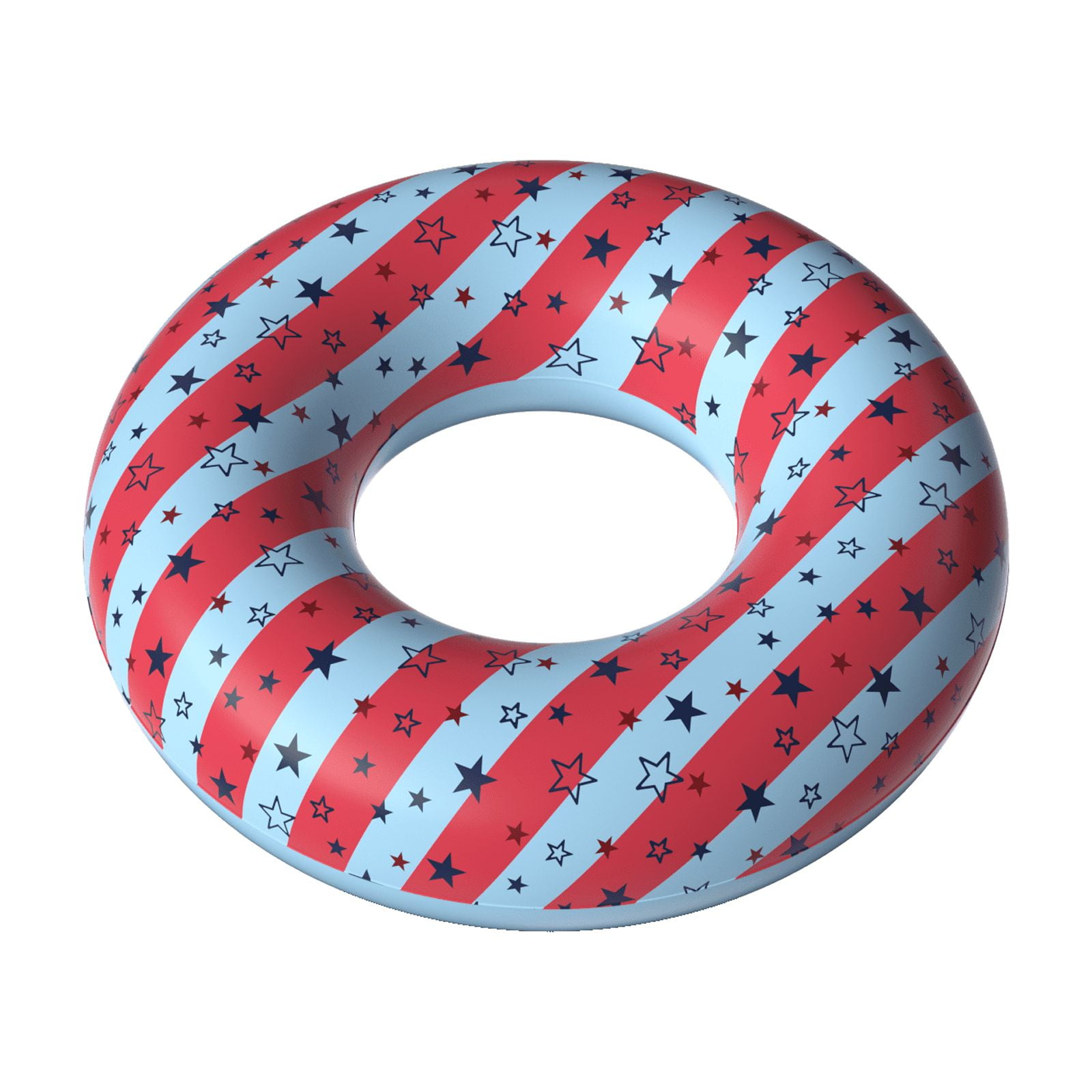 Koolwaves Patriotic American Flag Ring Float, Ages 8 & up, Unisex