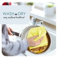 thumbnail image 3 of Etienne Alair Super Soft Microfiber Cleaning Cloth, YellowWashcloths (12 x 12 Inches) 12 PCs, 3 of 7