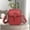 🔥 Red_Hot#4860, variant on Vintage Leather Mini Messenger Bag | Double Compartment Crossbody Purse | Large Capacity with 10 Card Slots | Adjustable Shoulder Strap | Security Zipper | Unisex Travel Handbag