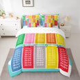 thumbnail image 2 of Homewish Multiplication Table 7-Piece Twin Bedding Sets,Math Theme Bedding Comforter Set,Teens Number Teching Sheet Sets For Girls Boys,Microfiber Bedroom Decor Reversible, 2 of 8