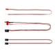 thumbnail image 1 of 3 uds RC coche luz cabrestante Cable de extensión Cable T enchufe/Futaba, 1 of 8