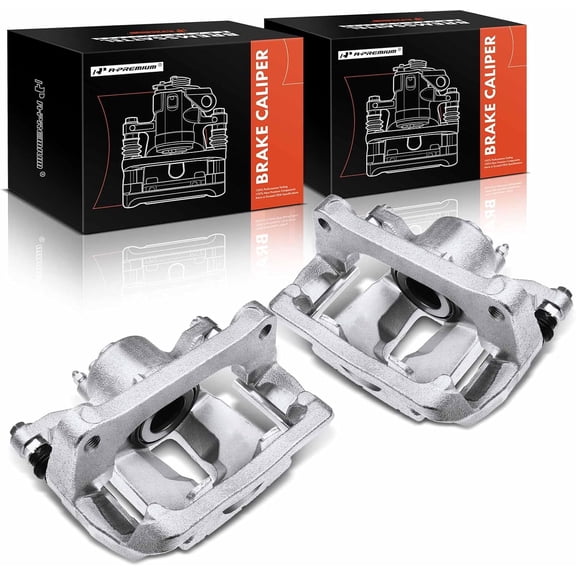 A-Premium Brake Caliper Assembly with Bracket Compatible with Ford F-150 Lobo 2012-2016 Rear Side 2-PC Set