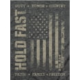 thumbnail image 3 of HOLD FAST Mens Short Sleeve Casual T-Shirt, Duty & Honor, Dark Heather, SM, 3 of 6