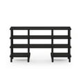 thumbnail image 5 of Furinno Turn-N-Tube 4-Tier Multipurpose Wide Shelf TV Stand, Espresso/Black, 5 of 6
