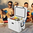Costway 55 Quart OUTSIDE Cooler Portable Ice Chest w/ Cutting Board