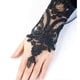 thumbnail image 4 of Lace Gloves\nWomen Black Lace Gloves\nWomen's Lace Long Gloves, 4 of 5