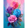 thumbnail image 1 of 5D DIY Taladro Flores Coloridas Del (K650), 1 of 9