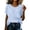 Light Blue, variant on Womens Summer Tops Thin Short Sleeve Striped T-Shirts Cute Bow Tie Side Tee Shirt Fashion Comfortable Clothing
