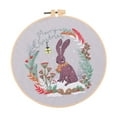 thumbnail image 4 of Lipstore Christmas Embroidery Kit Craft Set Adults Xmas Material Package Accessories DIY Bunny, 4 of 8
