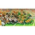 thumbnail image 2 of Bell, Bill 14x9 White Modern Wood Framed Museum Art Print Titled - Football Dogs, 2 of 4