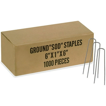 Easy Gardener 817 Commercial Fabric Staples 1000 Count