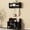 Black, variant on Black Hall Tree with 10 Storage Compartments | Bears Heavy Weight, Versatile for Small Items