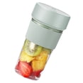 thumbnail image 1 of Vaso Exprimidor Eléctrico, Vaso Exprimidor Portátil, Ligero, A Prueba De Fugas, 6 Cuchillas, 350 Ml, USB Con Cordón De Paja Para Frutas, Verduras, Nueces, Para El Hogar, Para, 1 of 7