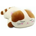thumbnail image 2 of Sleeping Cat Hugging Pillow Plush Toy Plush Toy Doll Gift Brown, 2 of 2