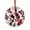 Pattern, variant on Mid-Century Modern Xmas Ornament Holiday Decor And Xmas Gifts Ideas Colorful Retro Abstract Crystal Glass Christmas Decor with Holiday Design