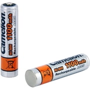 Camelion AAA 1100mAh High Capacity NiMh Rechargeable Batteries (8 Count) pre-Charged with Battery Storage Box for high Drain Devices, Toys, shavers, Gaming Controls, Camera Flashlight, Microphones