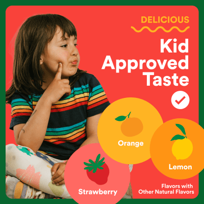 SmartyPants Kids Plus Multi & Fiber Gummies for Digestive Health, 90ct