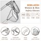 thumbnail image 5 of Lentes de Seguridad BOBLUEON Antivaho y Bloqueo de Luz Azul Paquete de 2, 5 of 7