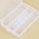 thumbnail image 5 of Estuche Transparente con Compartimentos para Lápices, Organizador de Papelería de Plástico, Estuche con Compartimentos Múltiples., 5 of 7