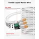 thumbnail image 2 of Marine Wire NAOEVO, calibre 18, 18/3, tríplex, 18 AWG, 60 m, resistente al agua, 2 of 7