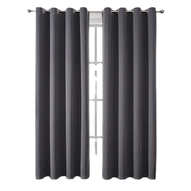 Cortina antifrío XianweiShao 100 cm * 130 cm gris oscuro 2 piezas