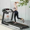 Tangnade 2.5HP Folding Electric LCD Display Motorized Running Treadmill Speakers Bluetoot Fitness Equipment Home Gym
