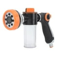 thumbnail image 4 of Falleo Clearance Garden Hose Nozzle with Soap Dispenser Dog Washing Hose Foam Sprayer for Car Plant Washing Pets Showering, 4 of 5