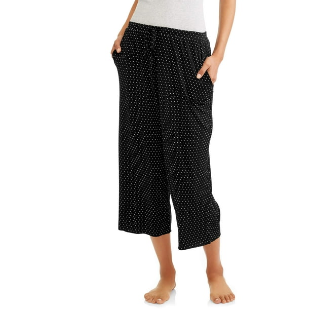 plus size capri sleep pants