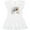 AA-White, variant on Inktastic Tragedy and Comedy Stage Masks Girls Toddler Dress