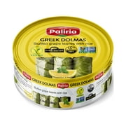 Palirria Greek Dolmas Vine Leaves; Stuffed Grape Leaves with Rice; 10 oz