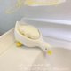 thumbnail image 4 of Bandeja de jabón, jabonera autodrenante, bonito estante creativo en forma de pato para ducha, baño, cocina, bañera, fregadero, soporte de bandeja para Baño, 4 of 4