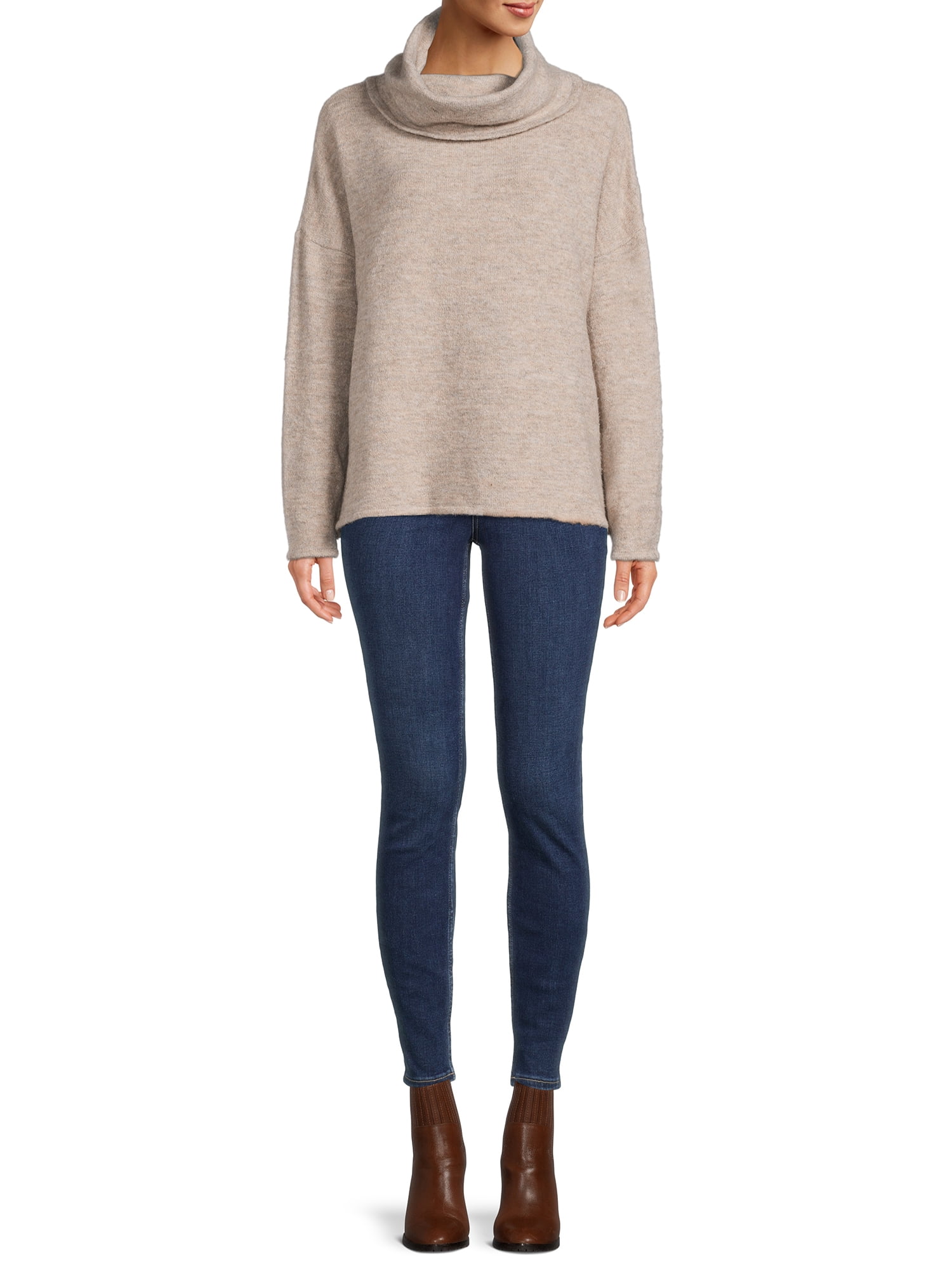 Dreamers by Debut Womens Cowl Neck 