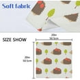 thumbnail image 7 of GZHJMY Soft Reusable Satin Table Decorative Napkins,20x20InX1 PCSHedgehogs,Family Dinner Wedding Banquet, Cocktail Party, Kitchen,Birthday Party, 7 of 7