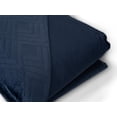 thumbnail image 4 of Colcha Velvet Azul Matrimonial Dormireal 1 Colcha 2.40 x 2.70 m 2 Fundas para Almohada 0.70 x 0.50 m, 4 of 5
