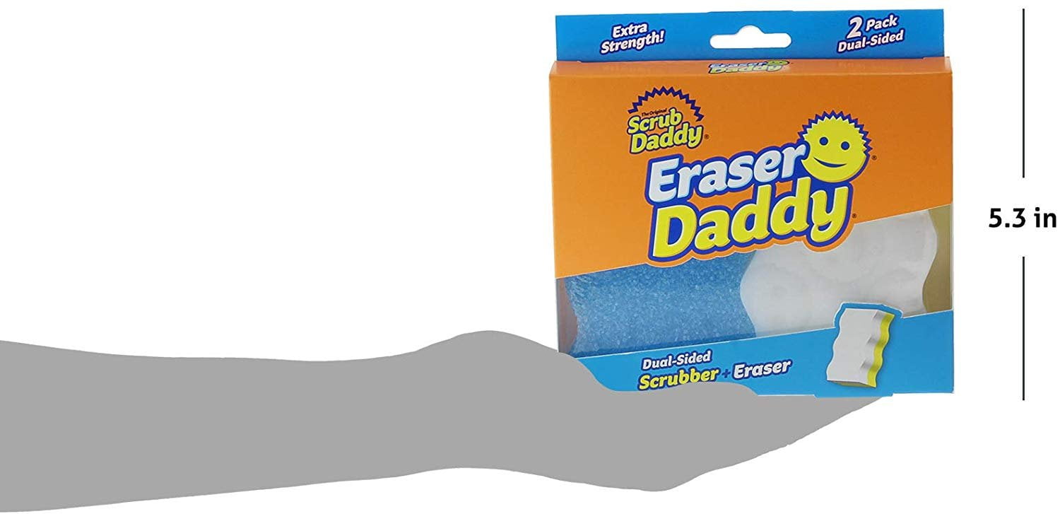 Scrub Daddy Eraser Daddy Dual-Sided Scrubber and Eraser 2 Boxs 8
