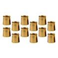 thumbnail image 1 of 12x s de Golf duraderas, cubierta de adaptador de punta cónica, tamaño de aleación de aluminio. 370, accesorios de Golf sólidos, protectores, de eje de palo de Golf Oro Zulema Férulas de hierro para golf, 1 of 8