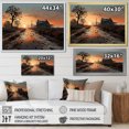 thumbnail image 4 of Designart "Dawn'S Countryside Fusion I" Farm Wall Art Prints, 4 of 7