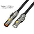 thumbnail image 4 of 240W Male Type C Charging Cable with LED Light Function for Camping, 4 of 13