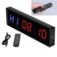 thumbnail image 1 of Workout Timer, Multifunction Wall-mounted Aluminum Alloy Count Down Stopwatch  For Group Training For Individual Home Fitness Training, 1 of 8
